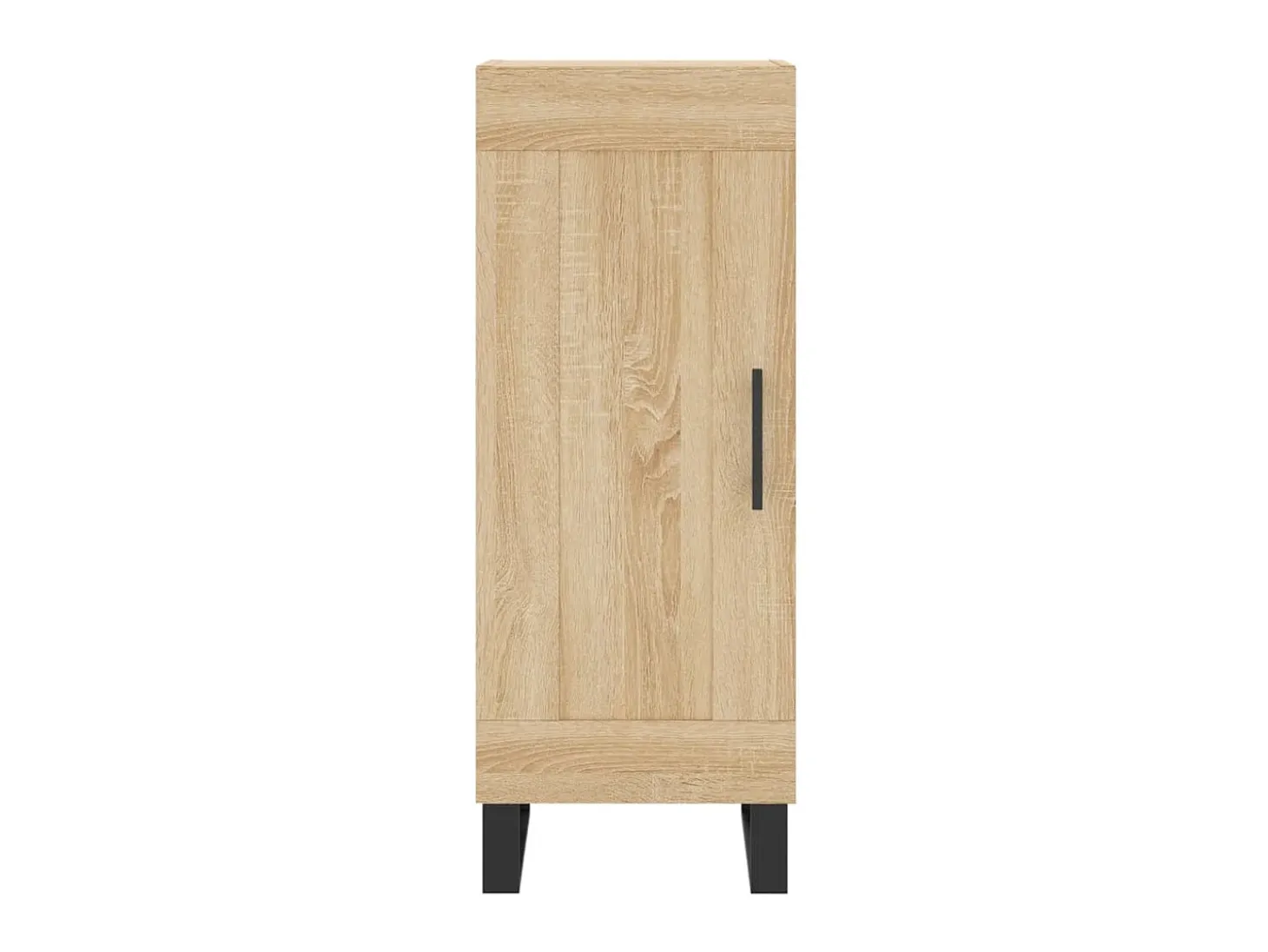 Aparador madera contrachapada color roble Sonoma 34,5x34x90 cm ES18965