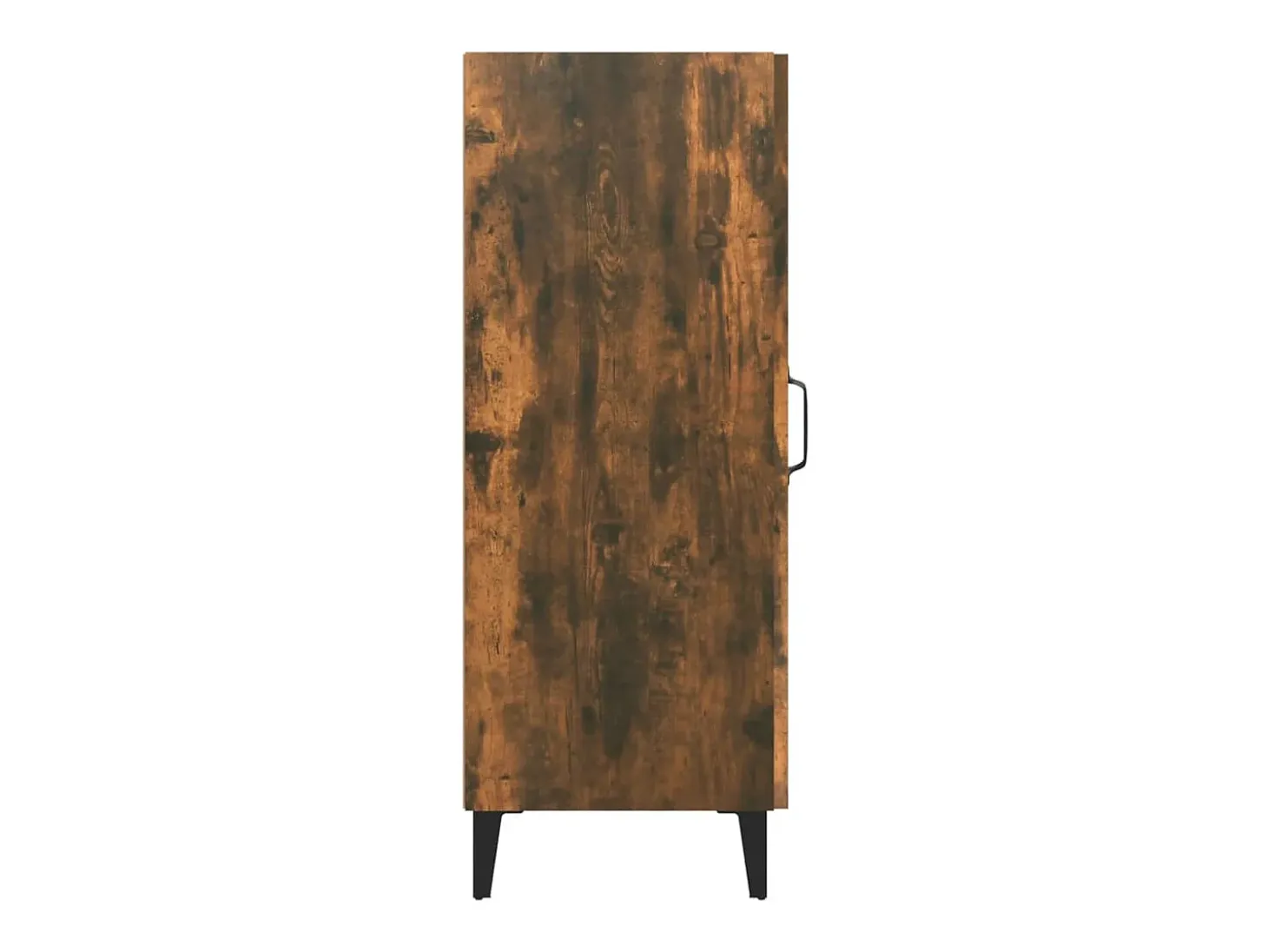Aparador madera contrachapada roble ahumado 34,5x34x90 cm