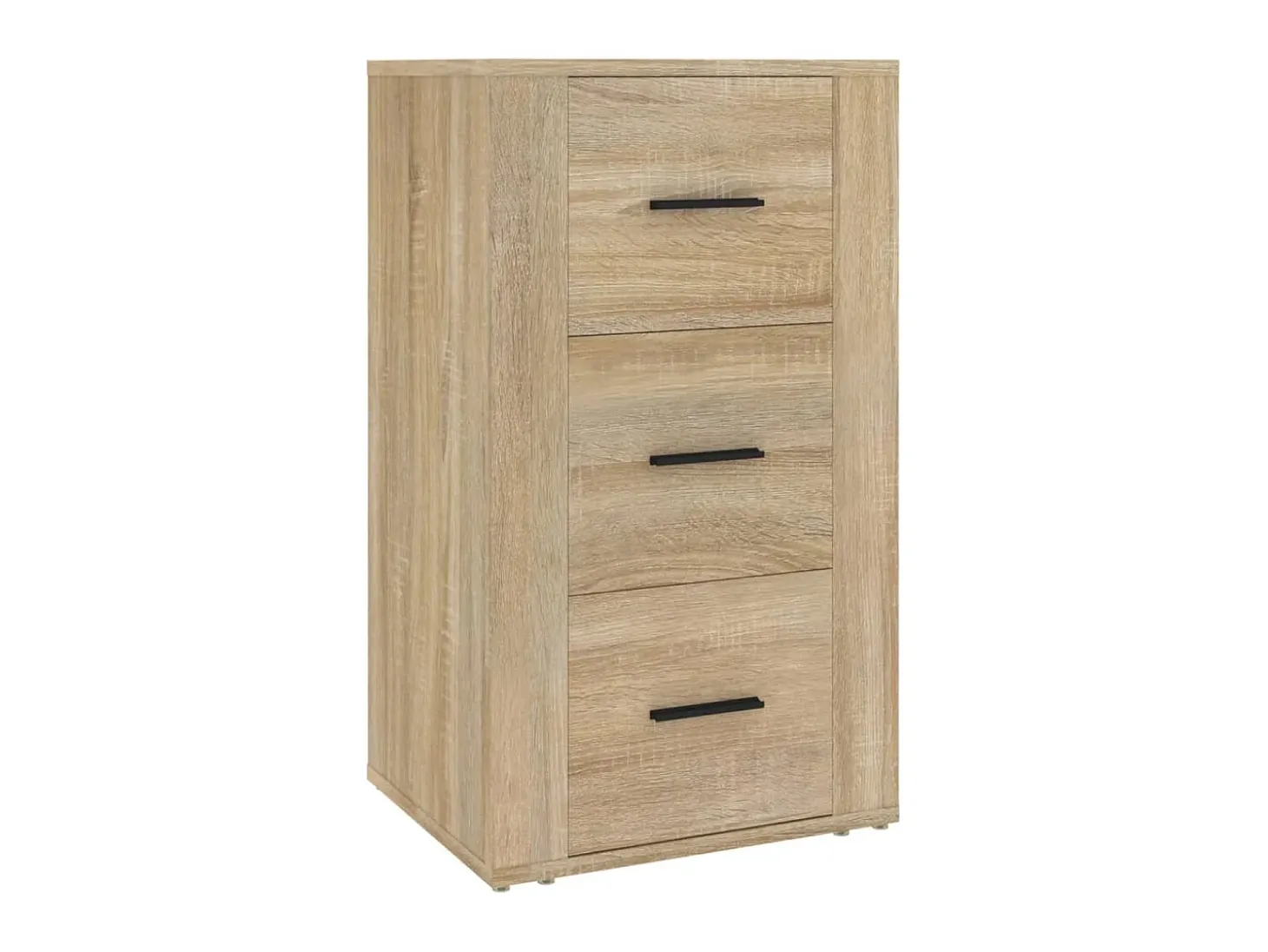 Aparador madera contrachapada color roble Sonoma 40x33x70 cm ES15901