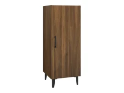 Aparador madera contrachapada marrón roble 34,5x34x90 cm ES74853