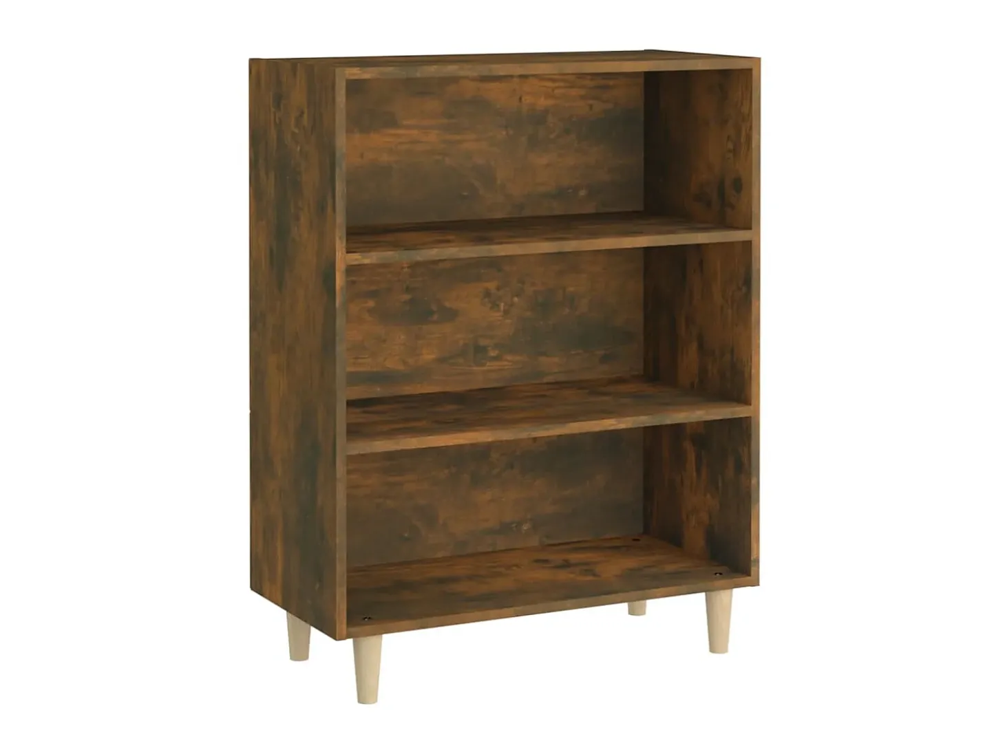 Aparador madera contrachapada roble ahumado 69,5x32,5x90 cm ES45146
