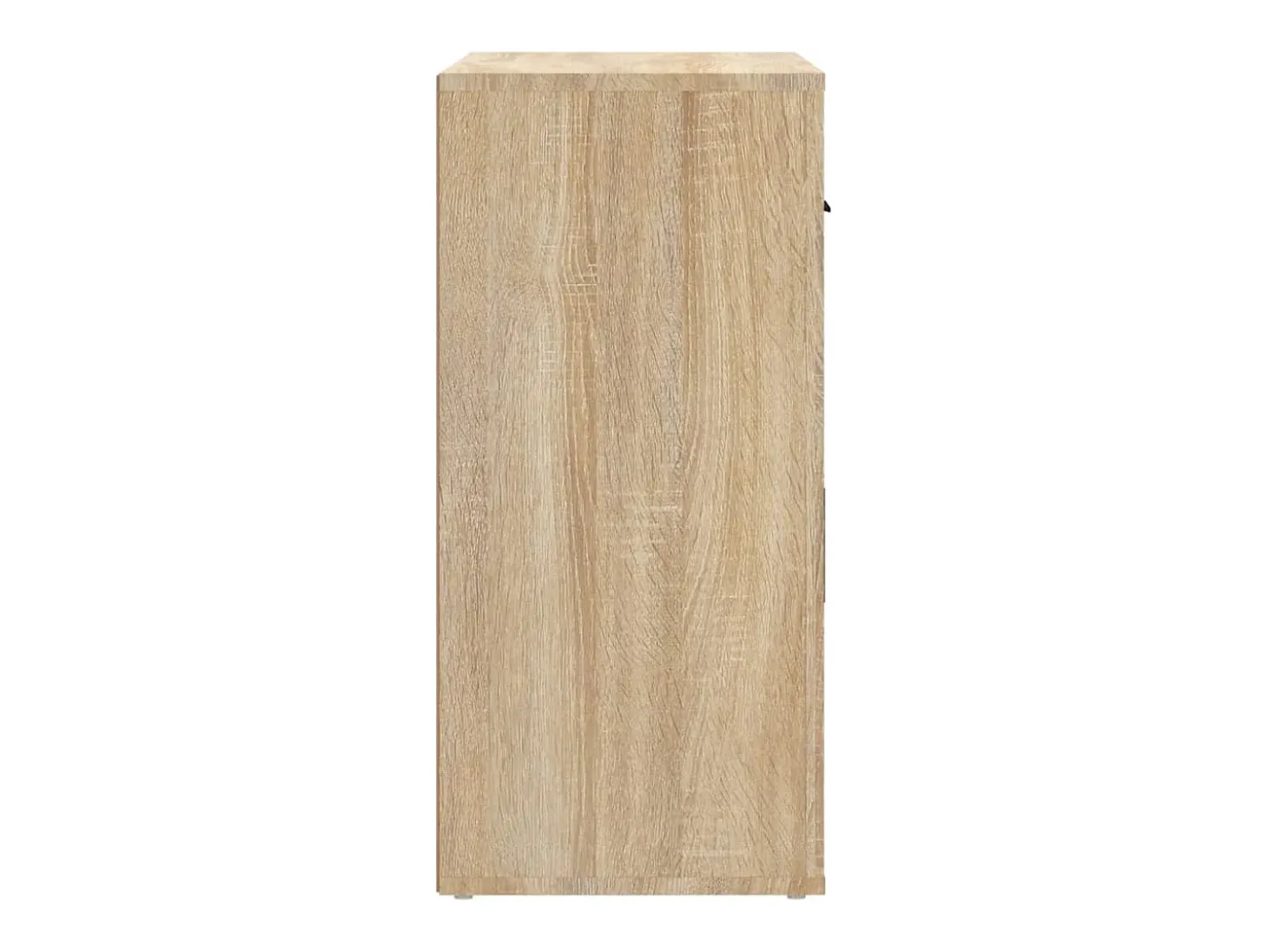 Aparador madera contrachapada color roble Sonoma 80x33x70 cm ES364674