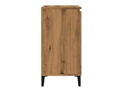 Aparador madera contrachapada roble artisian 60x35x70 cm