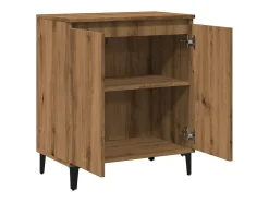Aparador madera contrachapada roble artisian 60x35x70 cm
