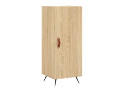 Aparador madera contrachapada color roble Sonoma 34,5x34x90 cm ES59357