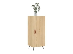 Aparador madera contrachapada color roble Sonoma 34,5x34x90 cm ES59357