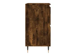Aparador madera contrachapada color roble ahumado 60x35x70 cm