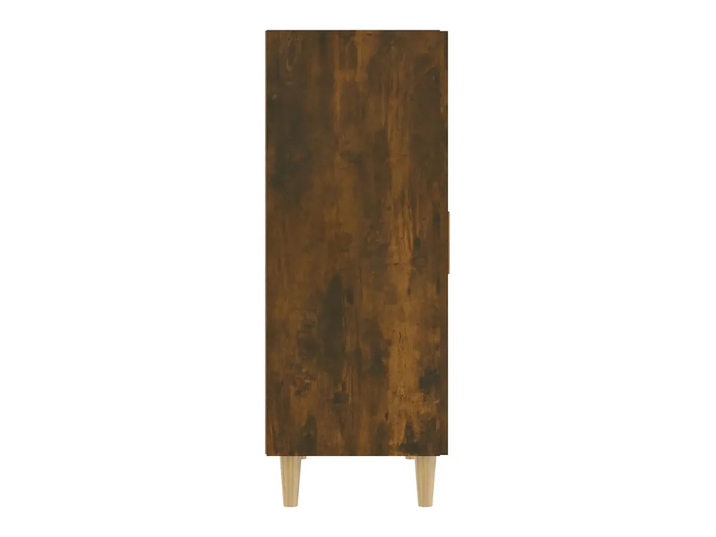 Aparador madera contrachapada color roble ahumado 70x34x90 cm ES52944