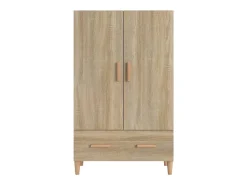 Aparador madera contrachapada roble Sonoma 70x31x115 cm