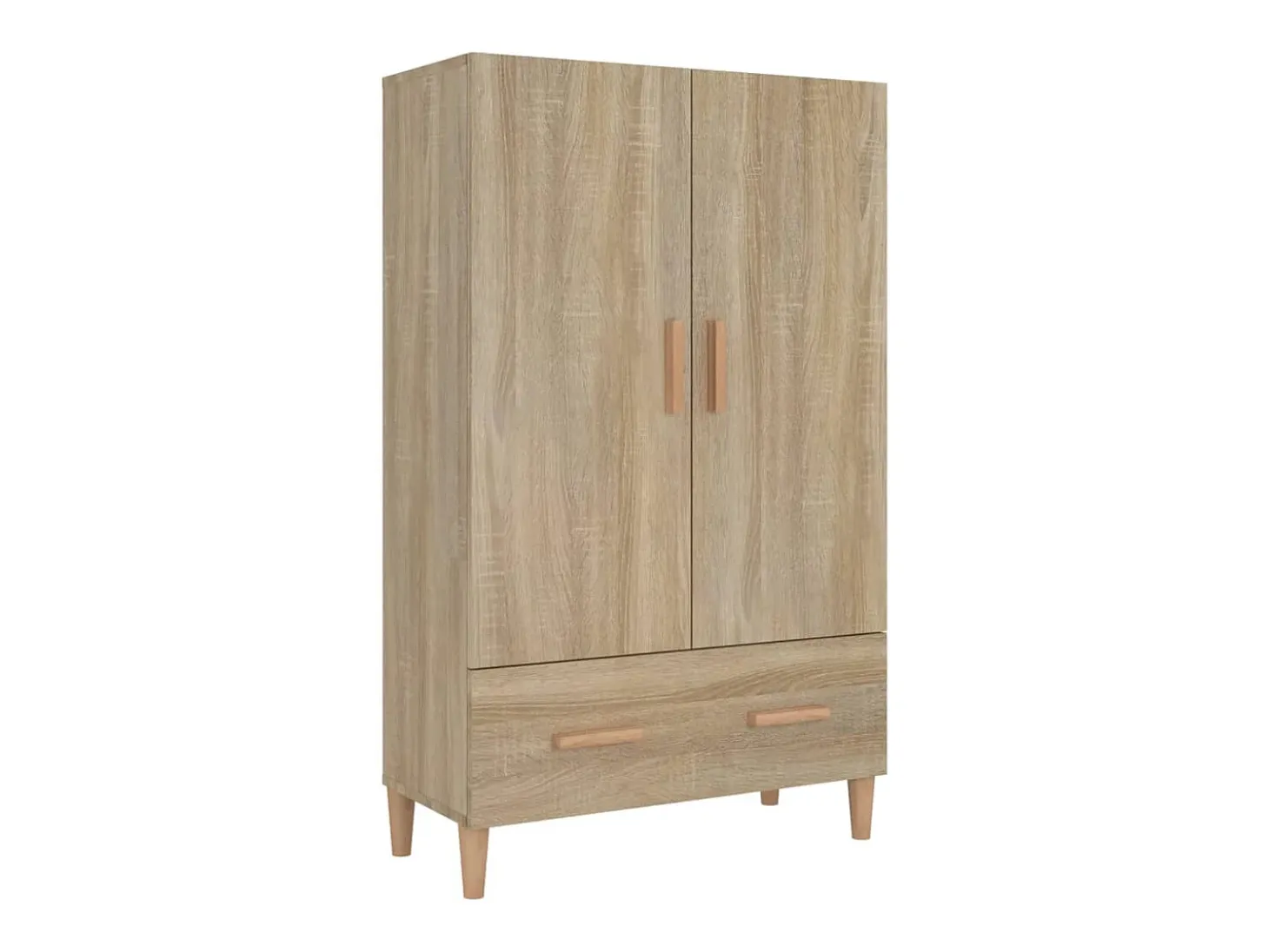 Aparador madera contrachapada roble Sonoma 70x31x115 cm