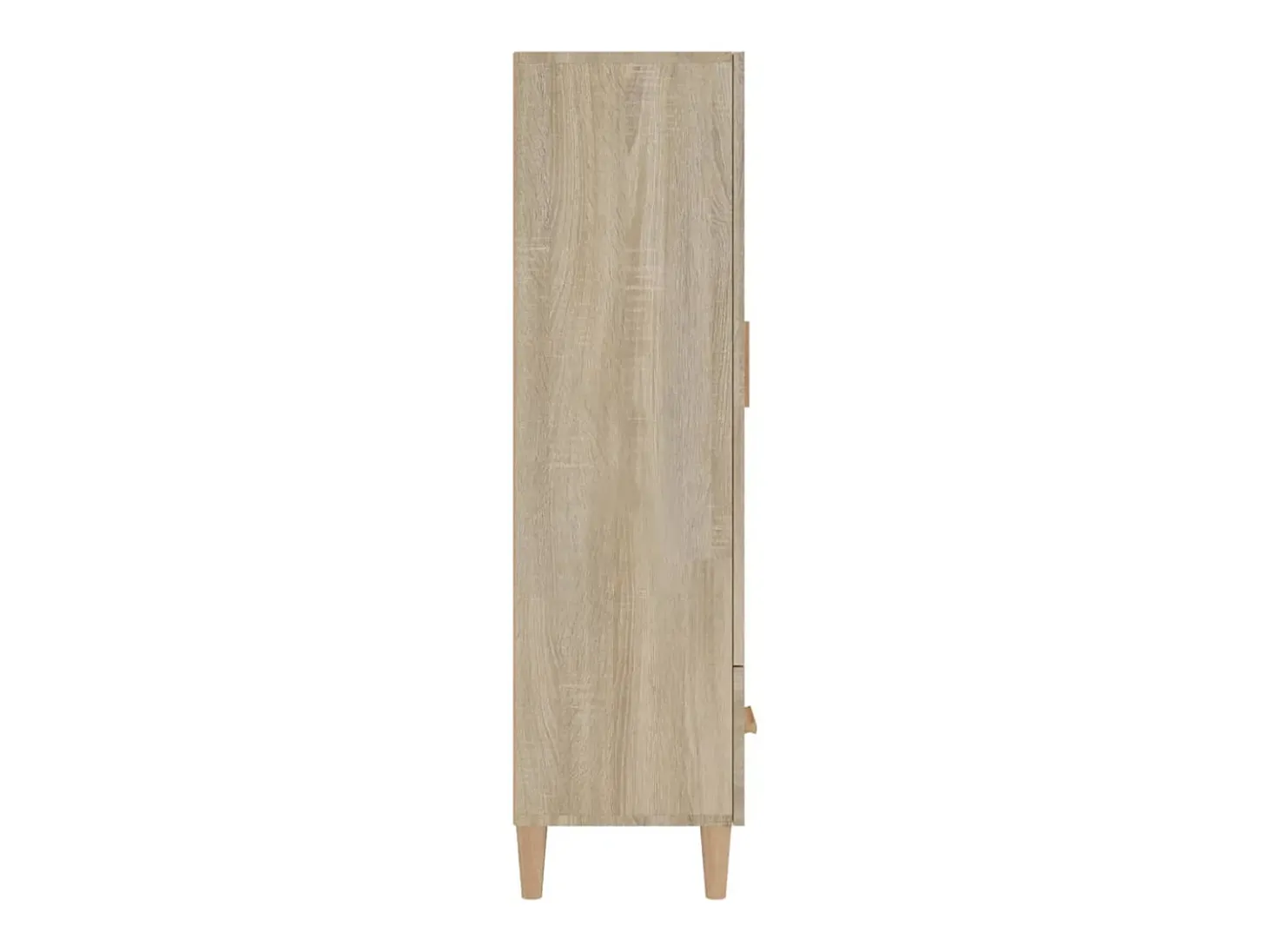 Aparador madera contrachapada roble Sonoma 70x31x115 cm
