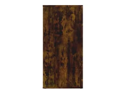 Aparador madera contrachapada roble ahumado 80x36x75 cm