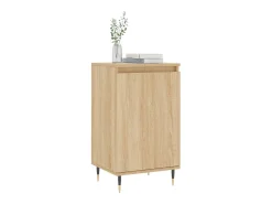 Aparador madera de ingeniería roble Sonoma 40x35x70 cm ES95770