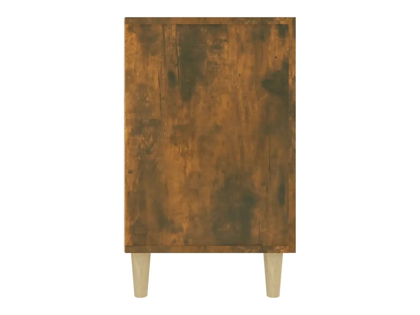 Aparador madera de ingeniería roble ahumado 100x36x60 cm
