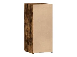 Aparador madera de ingeniería roble ahumado 40x42,5x93 cm