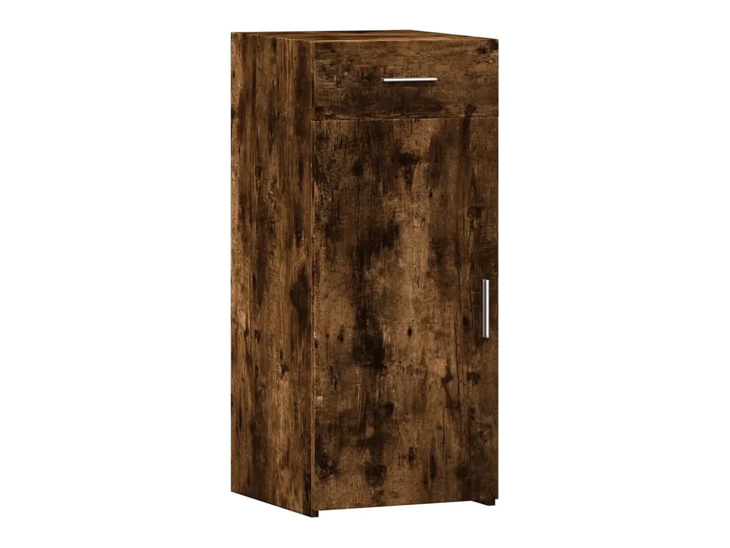 Aparador madera de ingeniería roble ahumado 40x42,5x93 cm