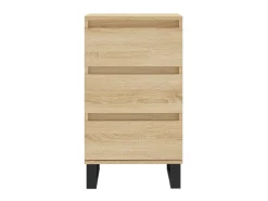 Aparador madera de ingeniería roble Sonoma 40x35x70 cm ES34441