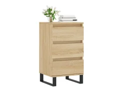 Aparador madera de ingeniería roble Sonoma 40x35x70 cm ES34441