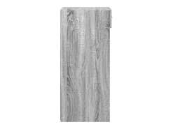Aparador madera de ingeniería gris Sonoma 40x42,5x93 cm
