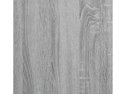 Aparador madera de ingeniería gris Sonoma 40x42,5x93 cm