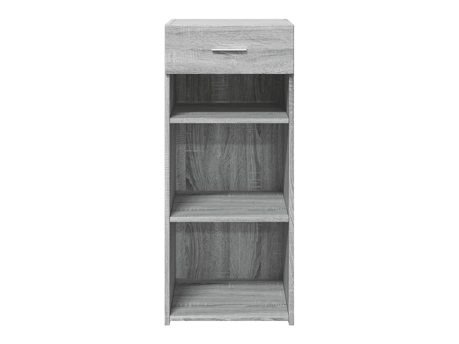 Aparador madera de ingeniería gris Sonoma 40x42,5x93 cm