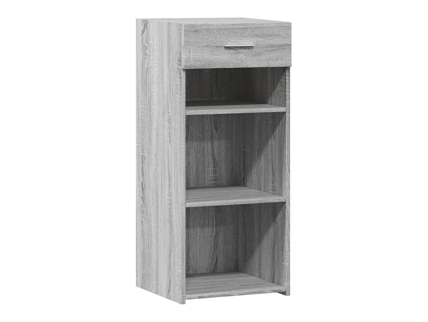 Aparador madera de ingeniería gris Sonoma 40x42,5x93 cm