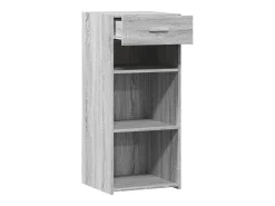 Aparador madera de ingeniería gris Sonoma 40x42,5x93 cm