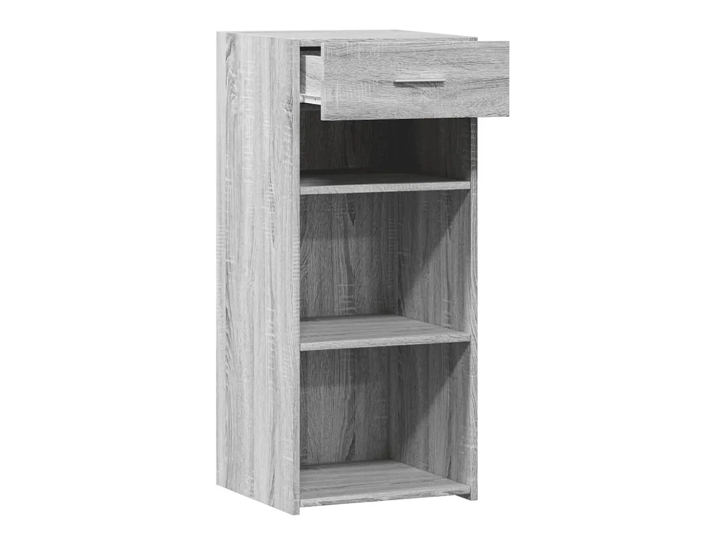 Aparador madera de ingeniería gris Sonoma 40x42,5x93 cm