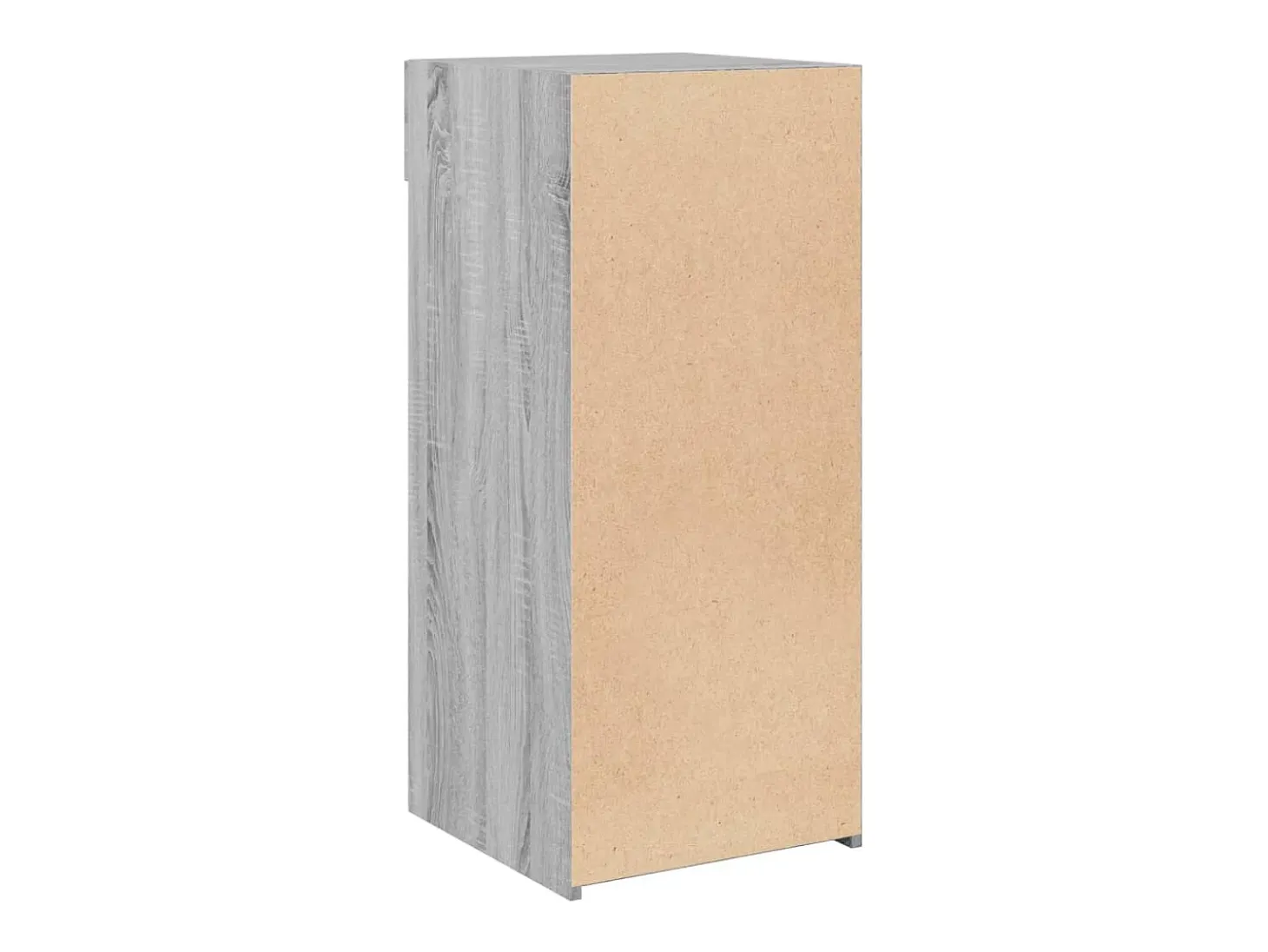 Aparador madera de ingeniería gris Sonoma 40x42,5x93 cm