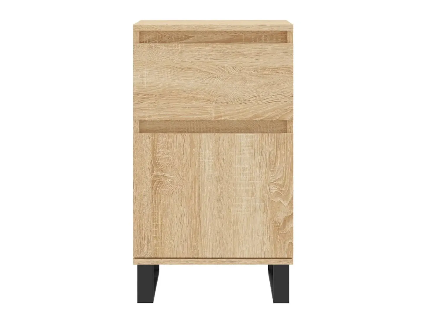 Aparador madera de ingeniería roble Sonoma 40x35x70 cm ES85892