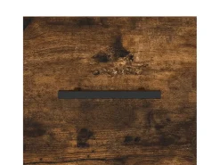 Aparador madera de ingeniería roble ahumado 100x36x60 cm