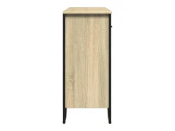 Aparador madera de ingeniería roble Sonoma 97x32,5x74,5 cm