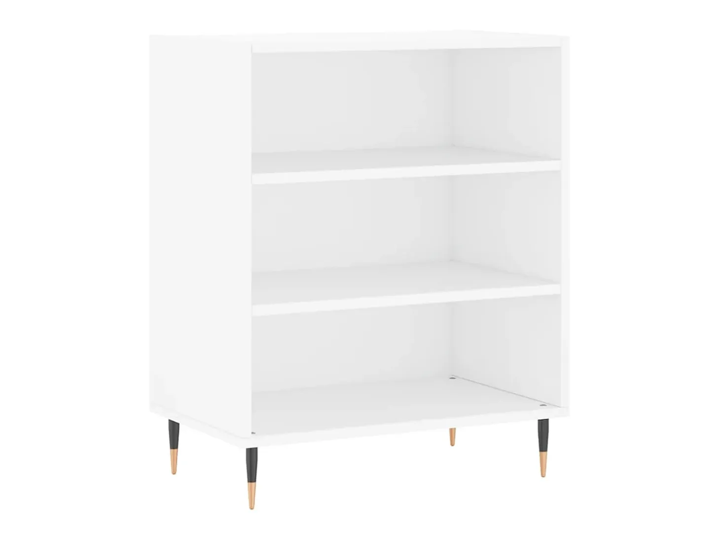 Aparador madera de ingeniería blanco 57x35x70 cm ES84824