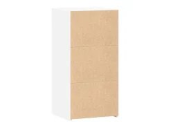 Aparador madera de ingeniería blanco 45x42,5x93 cm