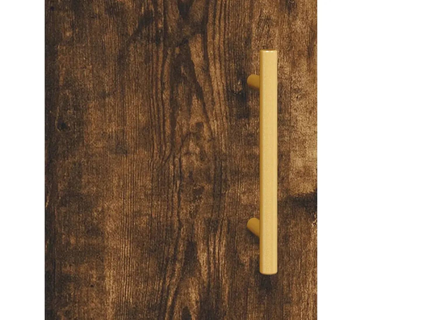 Aparador madera de ingeniería roble ahumado 100x36x60 cm