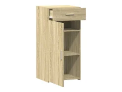 Aparador madera de ingeniería roble Sonoma 45x42,5x93 cm