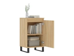 Aparador madera de ingeniería roble Sonoma 40x35x70 cm ES88572