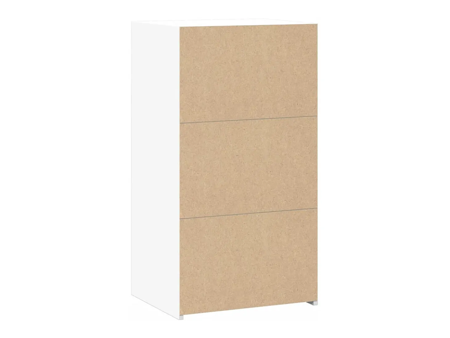 Aparador madera de ingeniería blanco 50x41x93 cm
