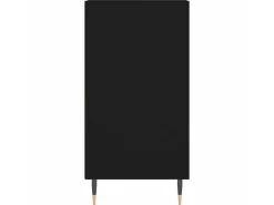 Aparador madera de ingeniería negro 57x35x70 cm ES78065