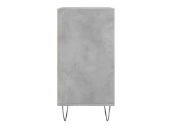 Aparador madera de ingeniería gris hormigón 57x35x70 cm ES72989