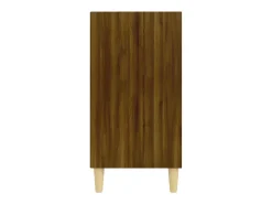 Aparador madera de ingeniería marrón roble 57x35x70 cm