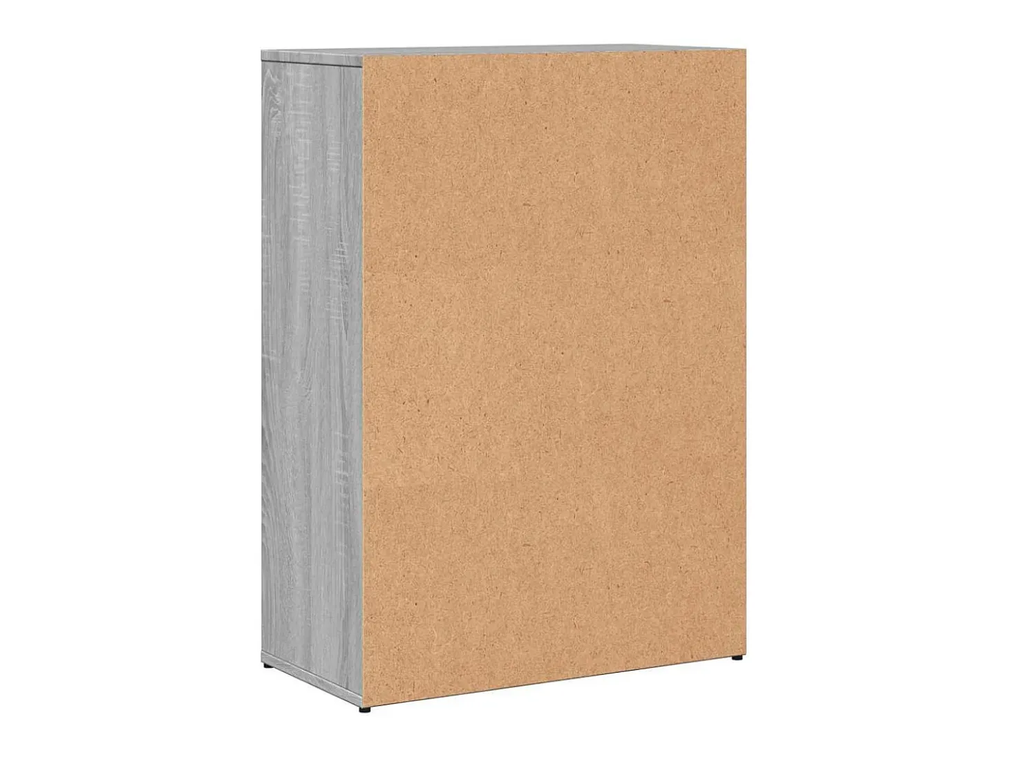 Aparador madera de ingeniería gris Sonoma 60x30x84 cm
