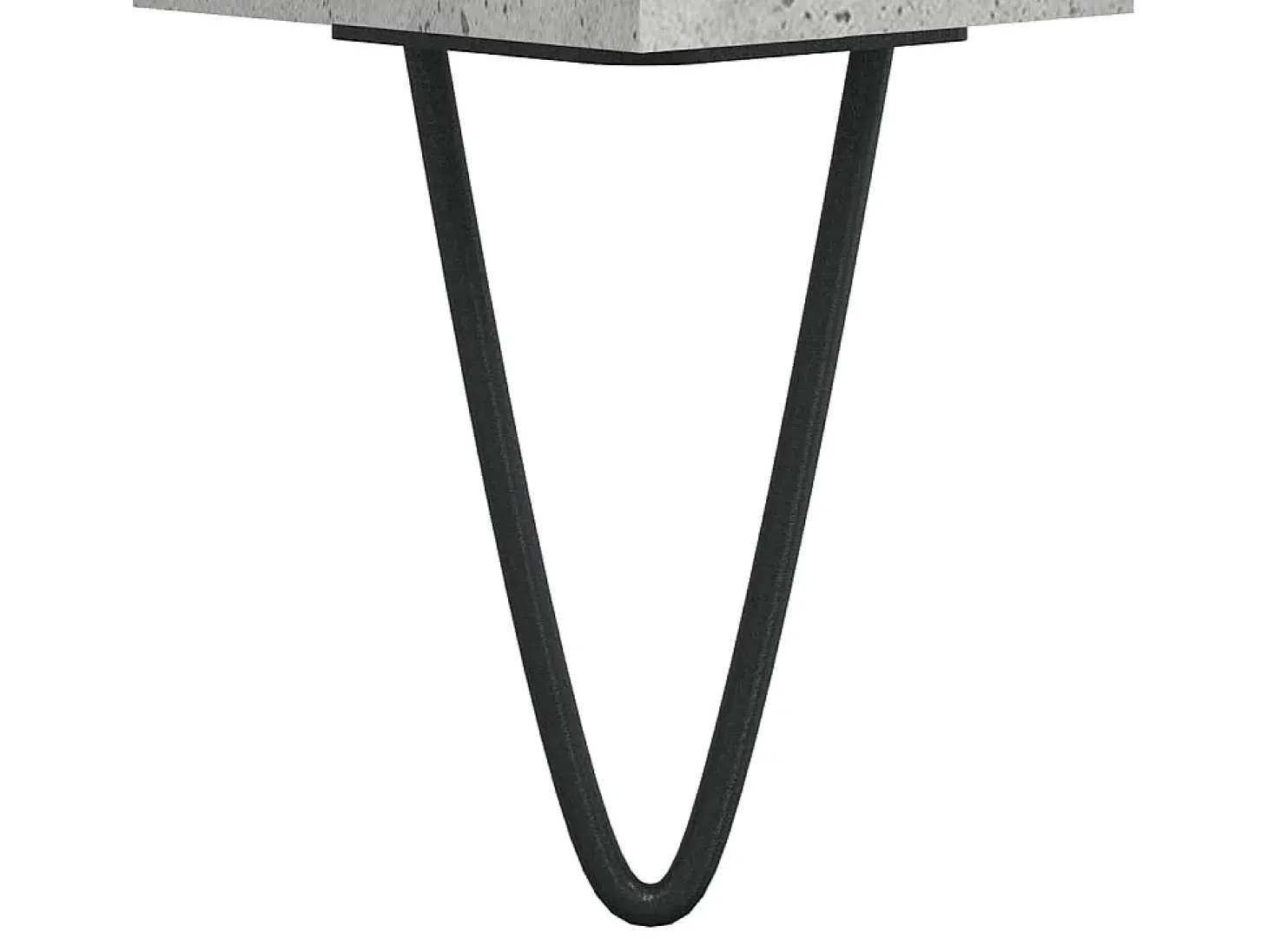 Aparador madera de ingeniería gris hormigón 40x35x70 cm