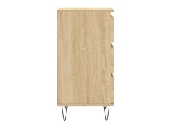 Aparador madera de ingeniería roble Sonoma 40x35x70 cm