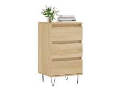 Aparador madera de ingeniería roble Sonoma 40x35x70 cm