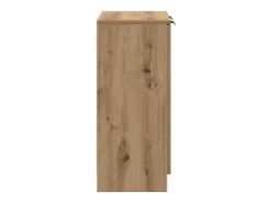 Aparador madera de ingeniería roble artiasian 60x30x70 cm