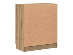 Aparador madera de ingeniería roble artiasian 60x30x70 cm