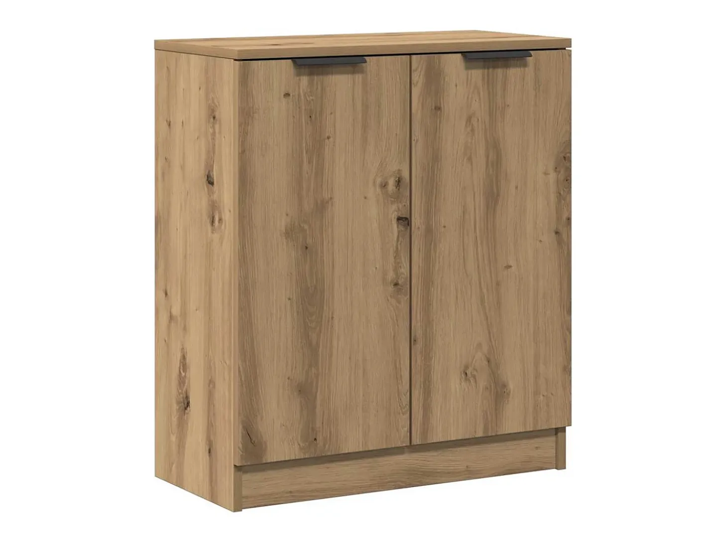 Aparador madera de ingeniería roble artiasian 60x30x70 cm