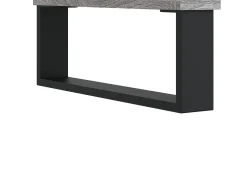 Aparador madera de ingeniería gris Sonoma 40x35x70 cm