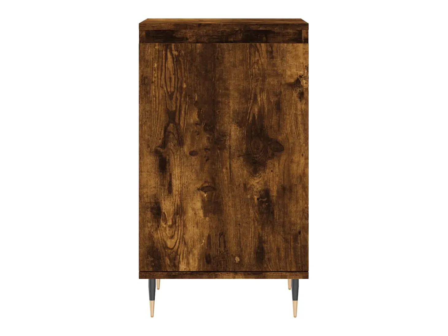 Aparador madera de ingeniería roble ahumado 40x35x70 cm